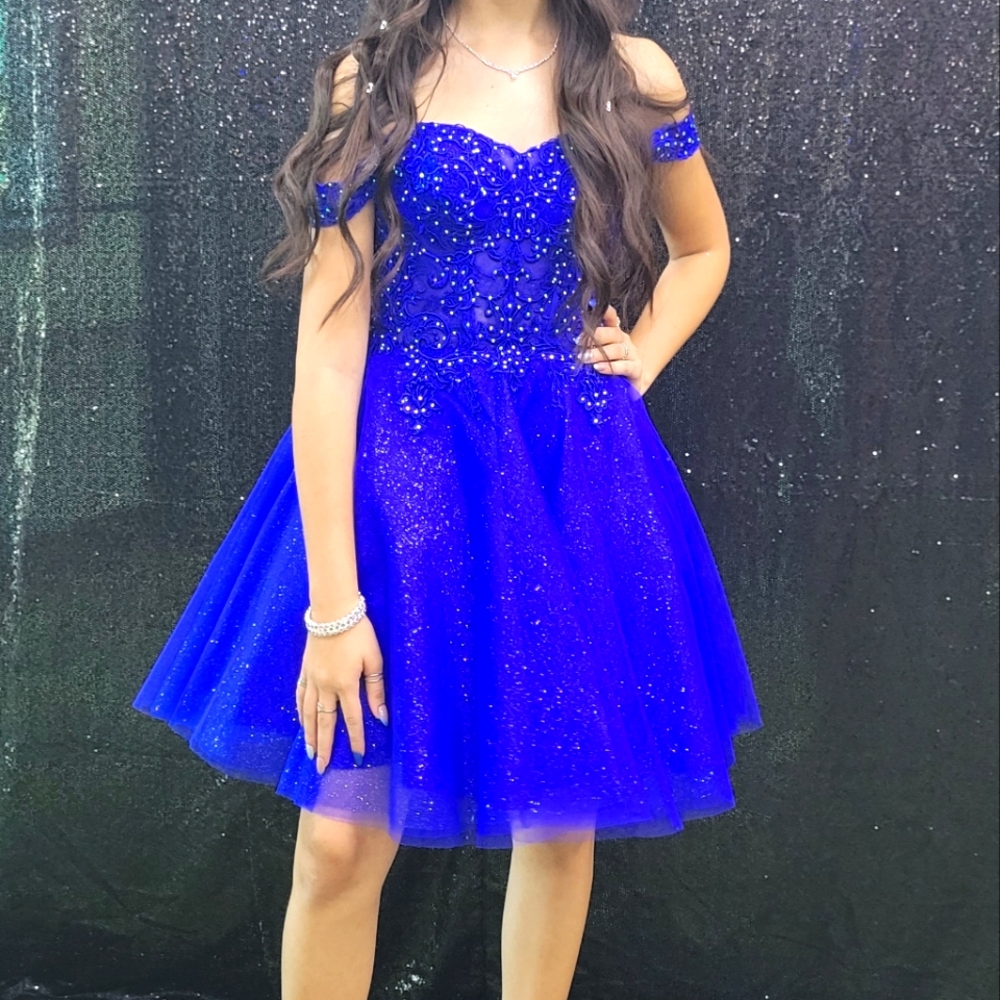 Semi Formal Blue Dress